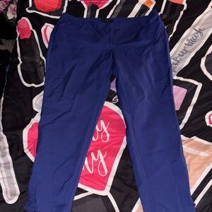 Eloquii Vibrant Blue Trousers
